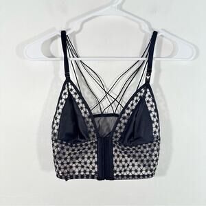 NWT Victorias Secret Lingerie Starburst Longline Unlined Triangle Bralette Small